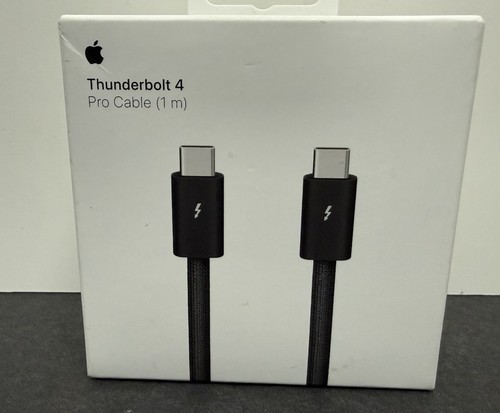 Apple Thunderbolt 4 Pro USB-C Cable 1m MU883AM/A  Black
