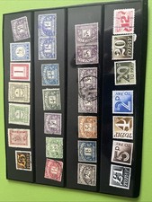 Postage Due Stamps Various Countries. Nice Selection Including The High Value &pound;5