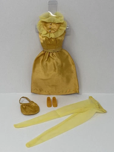 Vintage Barbie Clothes Best Buy Doll Outfit #3340 Golden Glitter Complete!