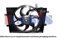 AKS Dasis LüFter, MotorküHlung 088179N Passend FüR Fiat