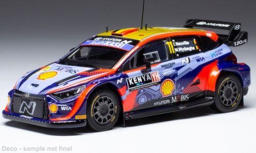 Ixo 1:43 Hyundai I20 N Rally1 - #11 - Wrc - Safari Rally T.Neuville/M.Wydaeghe,-image