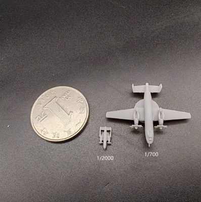 3DPrinted Model Unpainted1/1500/700/400/350U.S. E-2D Hawkeye Carrier-Based Plane