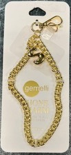 Gemelli Phone Charm Phone Wristlet - Initial S - New