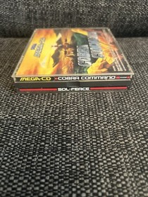 Sega Mega CD Sol Feace and Cobra Command Double Pack With Manuals