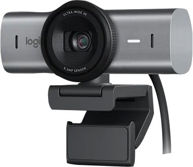 Logitech Webcam Master Series MX Brio, 1080p, grafit 3840 x 2160, 60 FPS, USB-C,