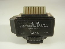Sunpak Module MX-2D for Konica FS-1 FC-1 FP-1 / 622 555 422D 30 DX Flash