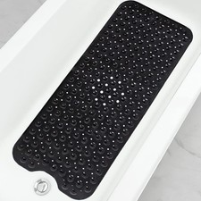 Bathtub and Shower Mats, Extra Long NonSlip Bath Mat 39 x 16 Inch, Machine Wa...