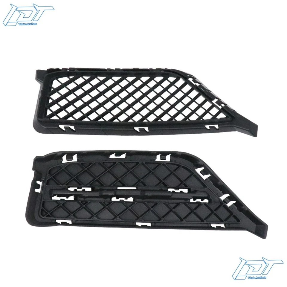 Juego de parrilla inferior del parachoques delantero izquierdo derecho para BMW X1 E84 2013-2015 Foto 2 de 4