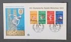 MayfairStamps Germany FDC 1972 Munchen Olympics Souvenir Sheet Kel First Day Cov