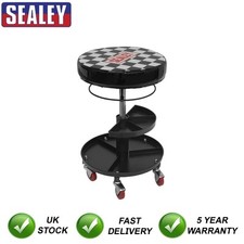 Image of Sealey SCR15 Mechanic's Seat and Tool Tray Combo SCR15COMBO