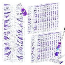 24 Count Disposable Power Mop  Refills Compatible with Swiffer  Power Mop  , P...