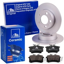 ATE BREMSSCHEIBEN + CERAMIC BELÄGE HINTEN für VW GOLF 4 AUDI A3 TT SEAT OCTAVIA