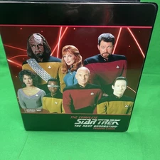 STAR TREK THE COMPLETE NEXT GENERATION Binder And Promo