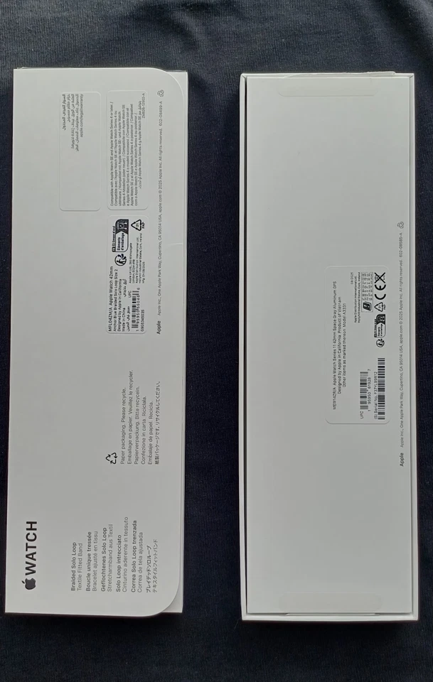 Apple Watch Series 11 GPS_ Boîtier alu gris sidéral 42 mm_Bracelet T2 - Photo 3/4