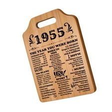 70th Birthday Gifts for Women, Men - 70 Years Old Birthday Gifts Cutting Boar...