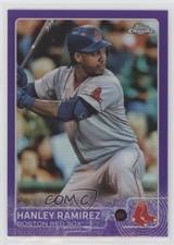 2015 Topps Chrome Purple Refractor 96/250 Hanley Ramirez #199 z2n