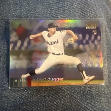 2020 Topps Stadium Club Chrome - Robert Dugger #390 Gold Refractor /50 (RC)