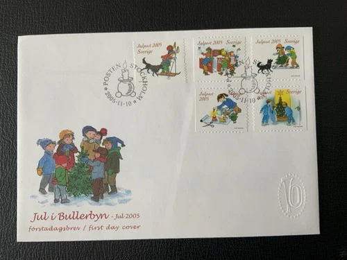 Sweden 2005 #2521,2522a-e Christmas - FDC