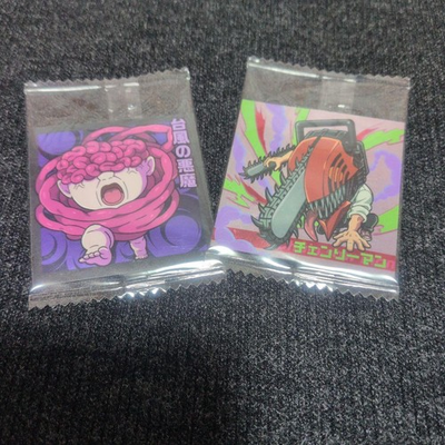 #ad #ad Chainsaw Man amp; Typhoon Devil Wafer Seal Set of 2 Anime Collectibles $39.88