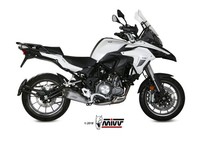 Auspuff Endtopf Mivv Delta Race Benelli TRK 502 2017 - 2025