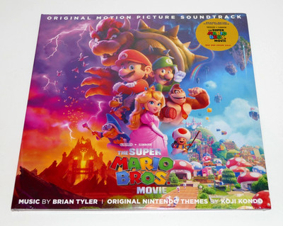 The Super Mario Bros. Movie Limitierte Exklusive Red & Green Vinyl NEU