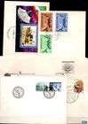 4 # GERMANY DDR, GIBRALTAR, LIBERIA 1973 - 5 FDC - SPACE, TRANSPORTATION