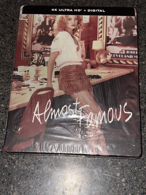 Almost Famous 4k Exclusive Steelbook - Rare OOP New Sealed Perfect Condition!