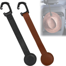 Cowboy Hat Holder for Truck 2 Pack   Car Headrest Magnetic Organizer
