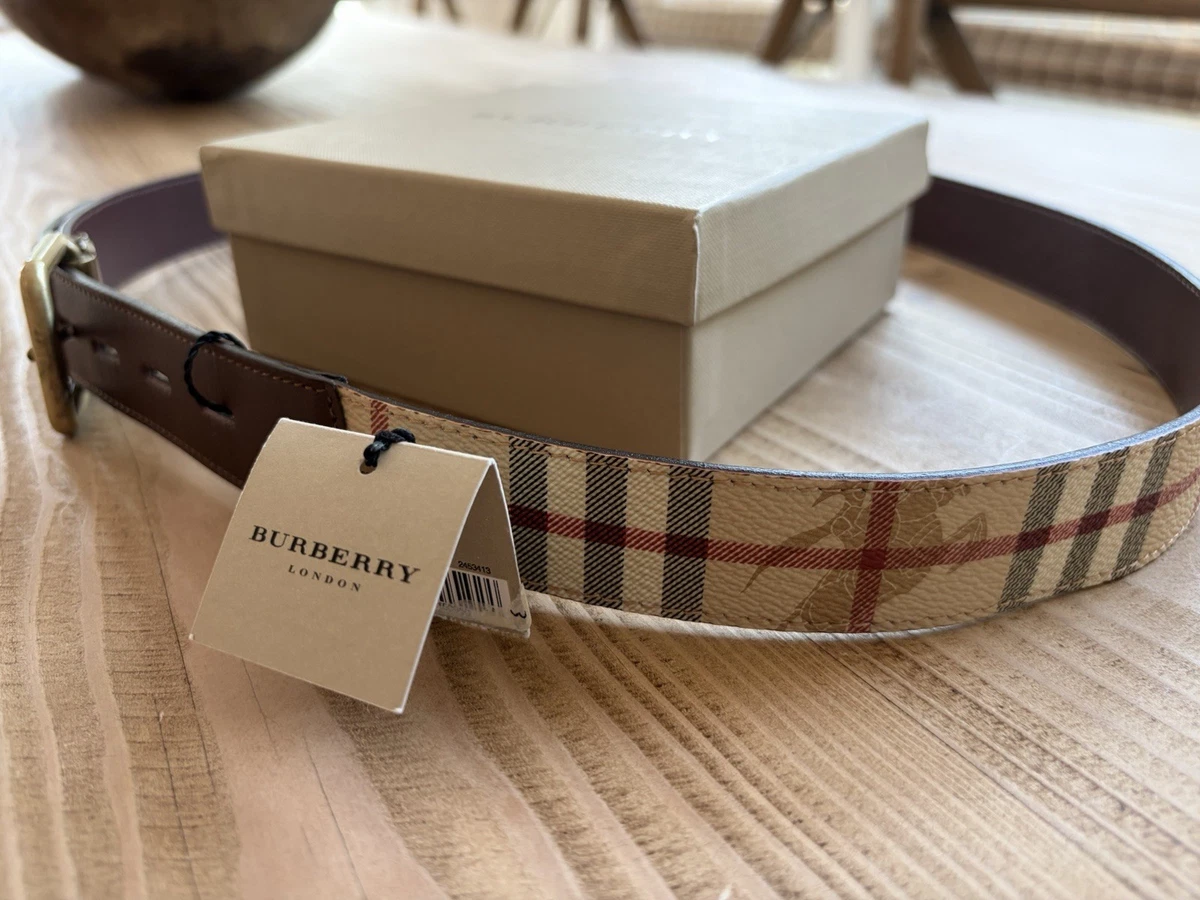 Burberry Men's Leather Belts for sale | eBay