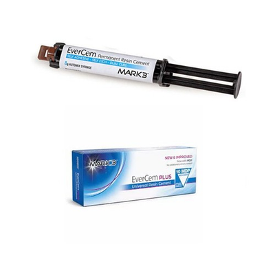 #ad MARK3 EverCem Plus Permanent Resin Cement 8g Syringe amp; Tips $79.99