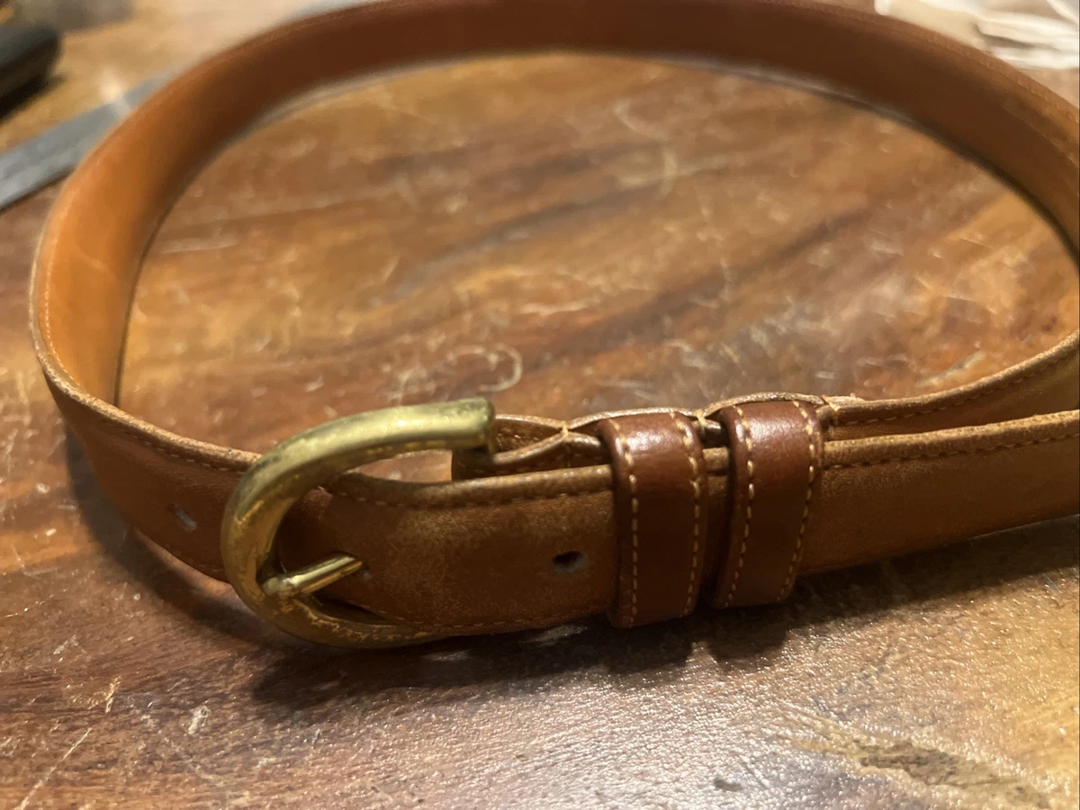 Coach Size M Brown Belts for Women for sale | eBay