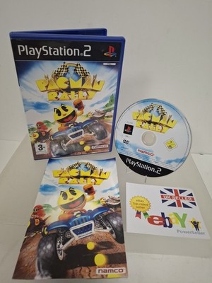 Pac-Man Rally Sony Playstation 2 Spiel & Handbuch Sauber Disc Getestet Uk Pal Selten 