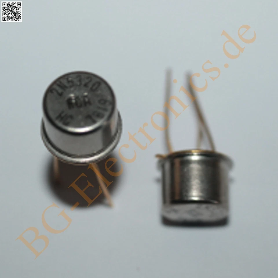 2 x 2N5320 Bipolar Transistors - BJT NPN Ampl/Switch RCA TO-39 2pcs - Bild 1 von 1