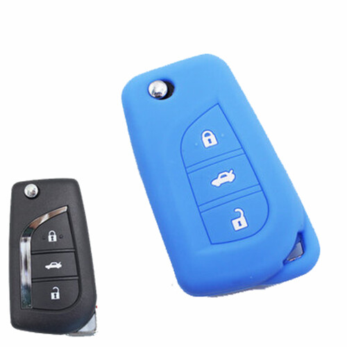 DAMIFU For TOYOTA New For Sienna LE 5 Button Remote Smart Key Fob Cover Silicone Case - Foto 11