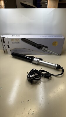 Hot Tools Pro Signature Ceramic + Titanium Curling Iron - 1''