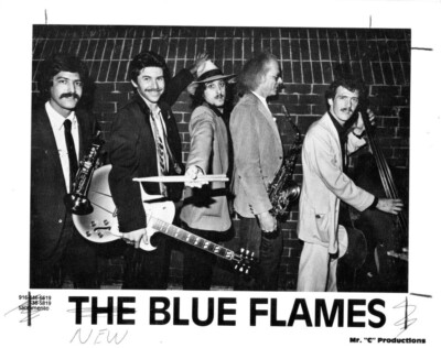The Blue Flames Music Group 8x10 original photo #K7721