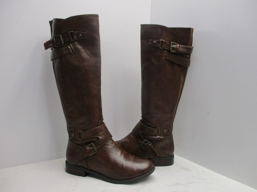 Zip Knee High Riding Boots Womens Size 