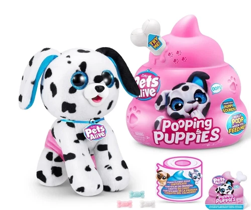 Pets Alive Pooping Puppies Interactive Plush by ZURU - Picture 9 of 11