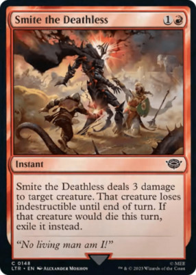 Smite the Deathless - NM MTG LTR Lord of the Rings : Tales of Middle-Earth 0148