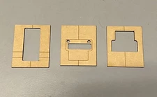 Original Floyd Rose Tremolo Bridge Routing template set