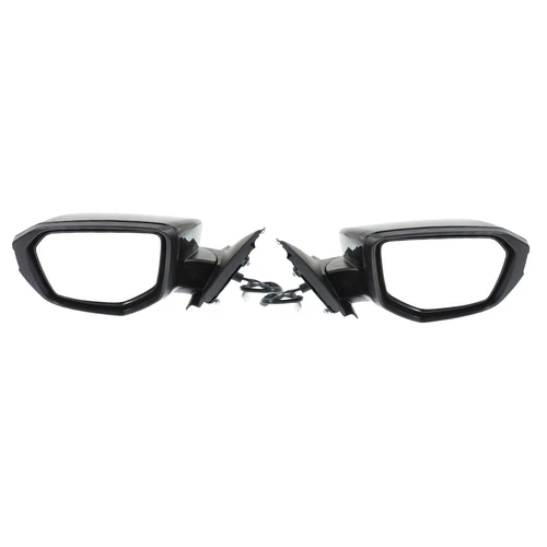 Genuine OEM Set of Left and Right Flat Black Door Mirrors For Honda Civic 18-20
