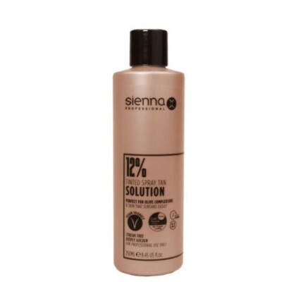 Sienna X 12% getönte Spray Bräunungslösung 250ml