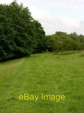 Photo 6x4 footpath Two Brooks valley Affetside  c2007