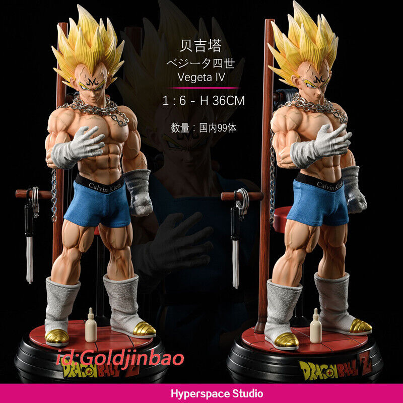 In Stock】Practice Studio Dragon Ball Super vegeta Super Saiyan 5 1/6 Scale  Resin Statue