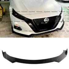 For Nissan Sentra UNIVERSAL Front Bumper Lip Spoiler Splitter Glossy Black