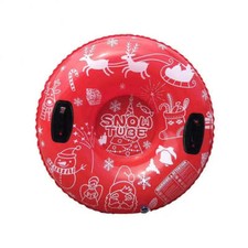NNEOBA Winter Inflatable Snow Tube with Handles