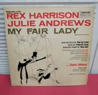 REX HARRISON JULIE ANDREWS - ORIGINAL COVER SLEEVE  ONLY - NO VINYL - NO?