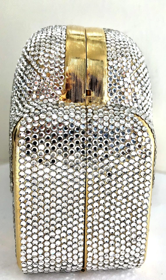 Bolso Judith Leiber MINAUDIÈRE Cristal Noche Médicos De Colección gyuh Foto 4 de 4