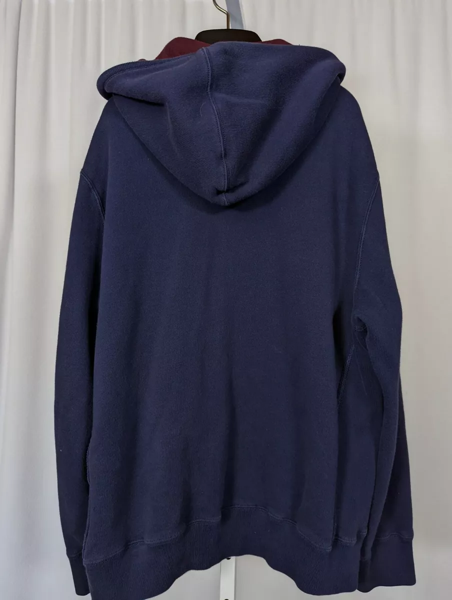 Polo Ralph Lauren Vintage Y2K Heavy Duty Midnight Blue RLPC #3 Zip Hoodie XL Polo Ralph Lauren Vintage Y2K Heavy Duty Midnight Blue RLPC #3 Zip Hoodie XL