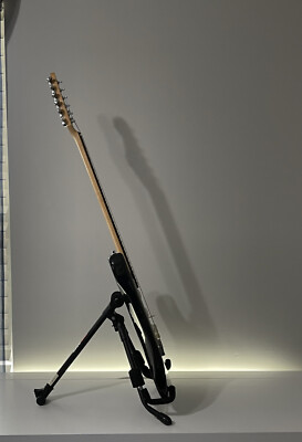 Squier by Fender Affinity Series Stratocaster Electric Guitar, Black Finish